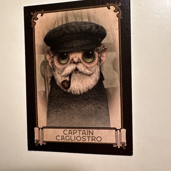 Retired card! Gideon’s Bakehouse new Captain CAGLIOSTRO trading card - Picture 2 of 4